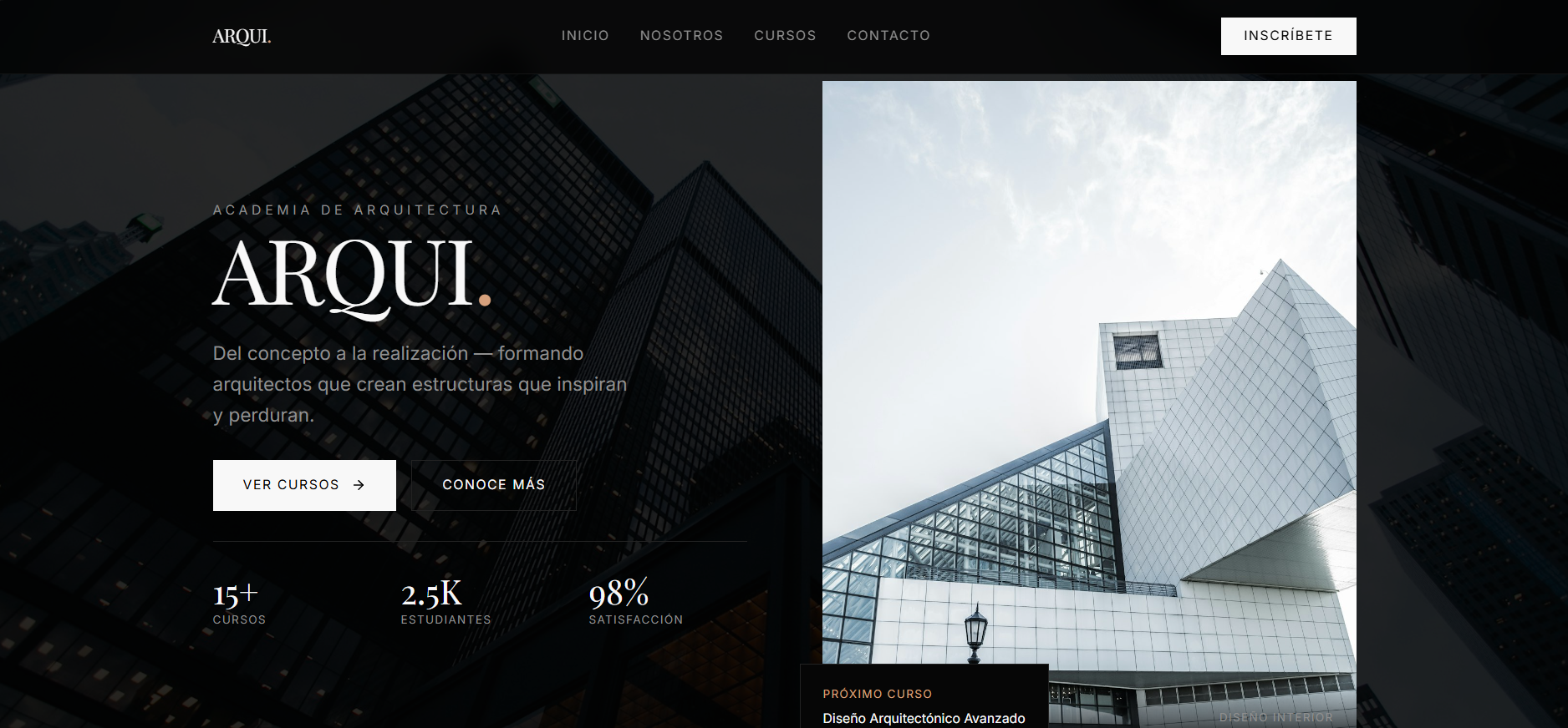 ARQUI Academy - Cursos de Arquitectura Premium